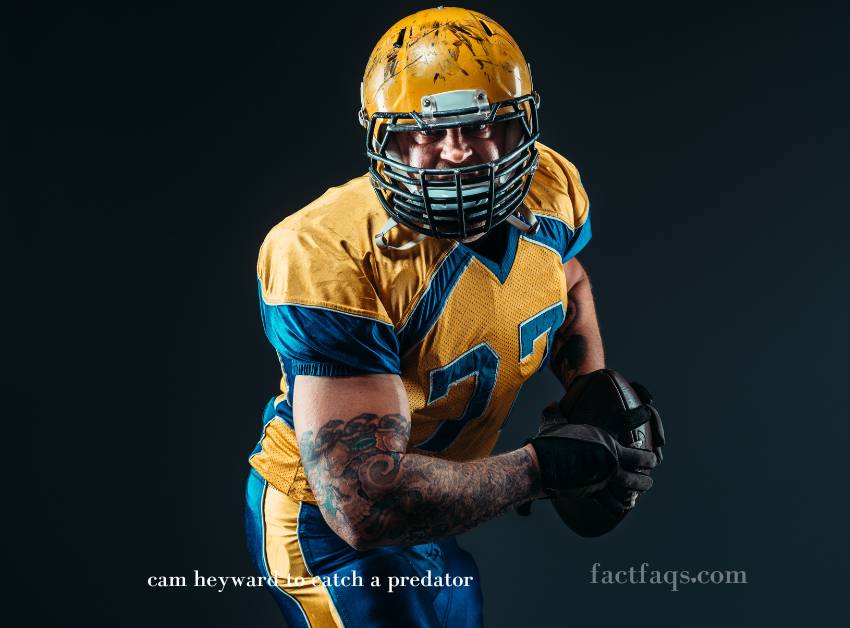 Cam Heyward Bold Stand From NFL Stardom to Catch a Predator Advocacy
