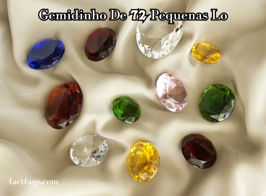 Gemidinho De 72 Pequenas Lo