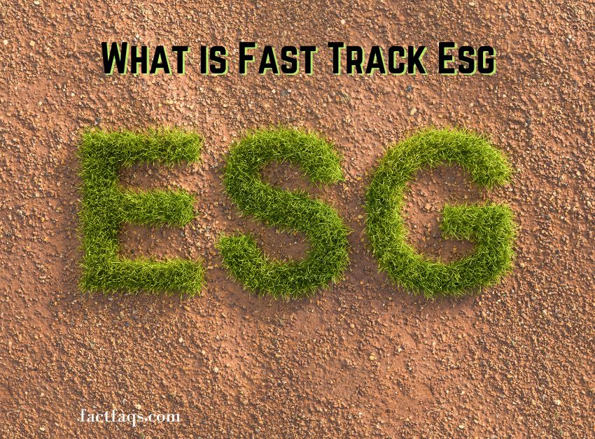 What is Fast Track Esg